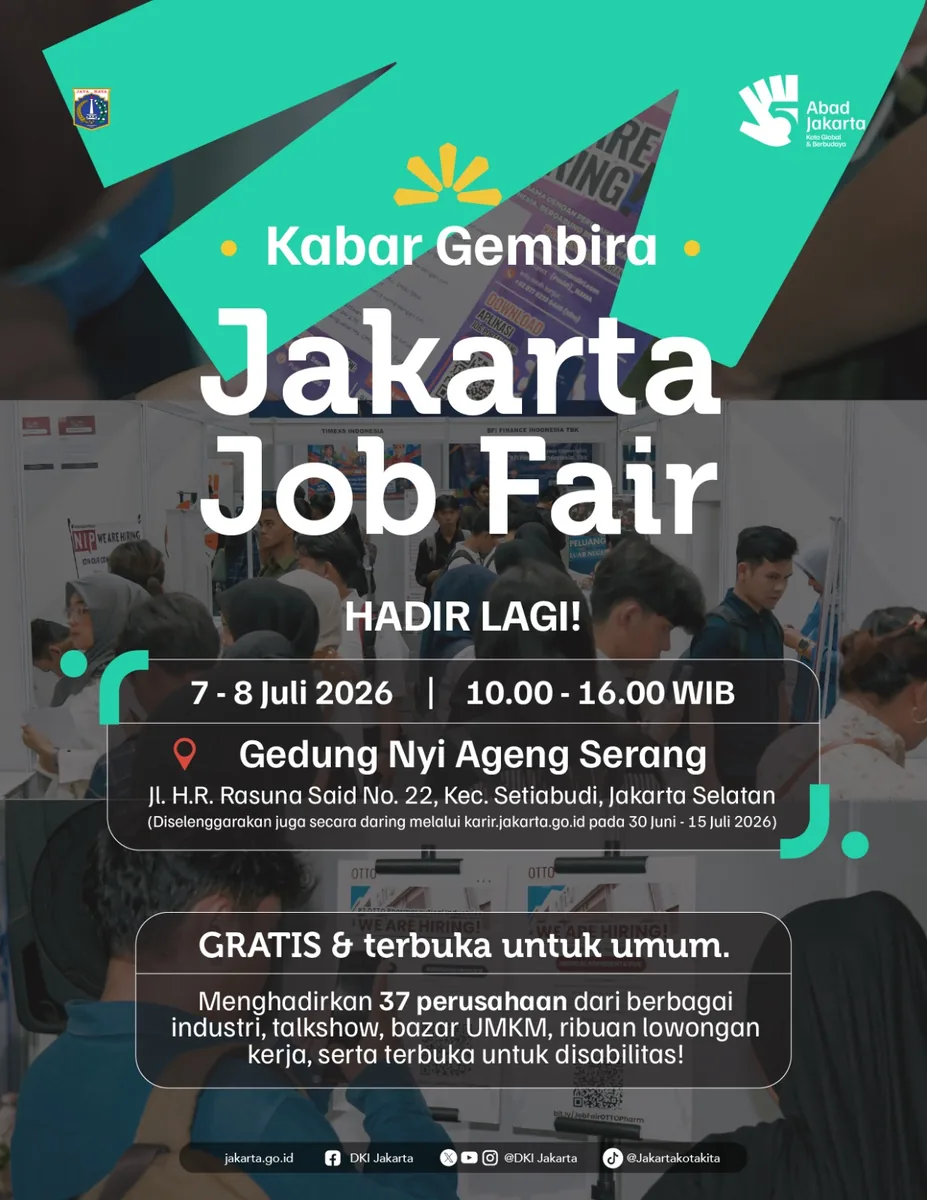 Job Fair Kabupaten Kupang 2026 (Suku Dinas TKTE Wilayah Kabupaten Kupang Barat) : 7-8 Juli 2026